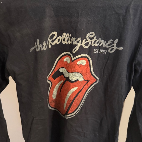 NWOT The Rolling Stones Long Sleeve T Shirt - Picture 4 of 6